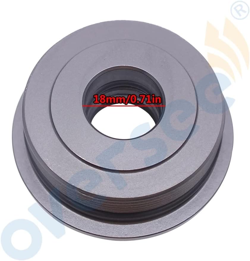 OVERSEE 6H1-43810 Tilt End Cap with Seals For Yamaha Outboard Motor Tilt Trim 2T 4T 60HP 70HP 75HP 85HP 90HP 6H1-43810-11