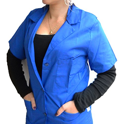 fratelliditalia.org Damen Jacke Baumwolle 40a60 Lehrerarbeit Baumwolle 4 Farben Made in Italy – Bild 6