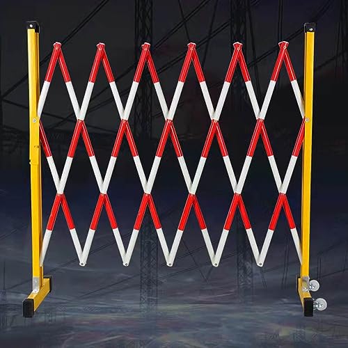 Barrière de sécurité extensible H120 x L200 cm pour délimitation de garage
