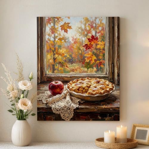 Lienzo decorativo de frutas para tapar paredes vacías con arte rústico elegante