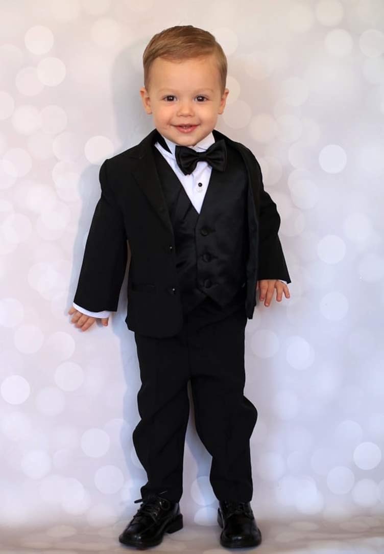 Spring Notion Big Boys' Modern Fit Tuxedo, No Tail: Clothing, Shoes & Jewelry