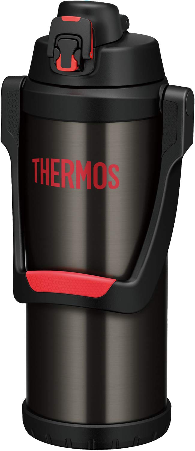 Amazon｜サーモス 水筒 真空断熱スポーツジャグ 2.5L ブラックレッド