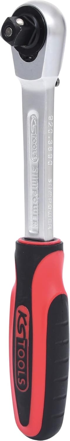 KS TOOLS 3/8" SlimPOWER Reversible Ratchet, 72 Teeth