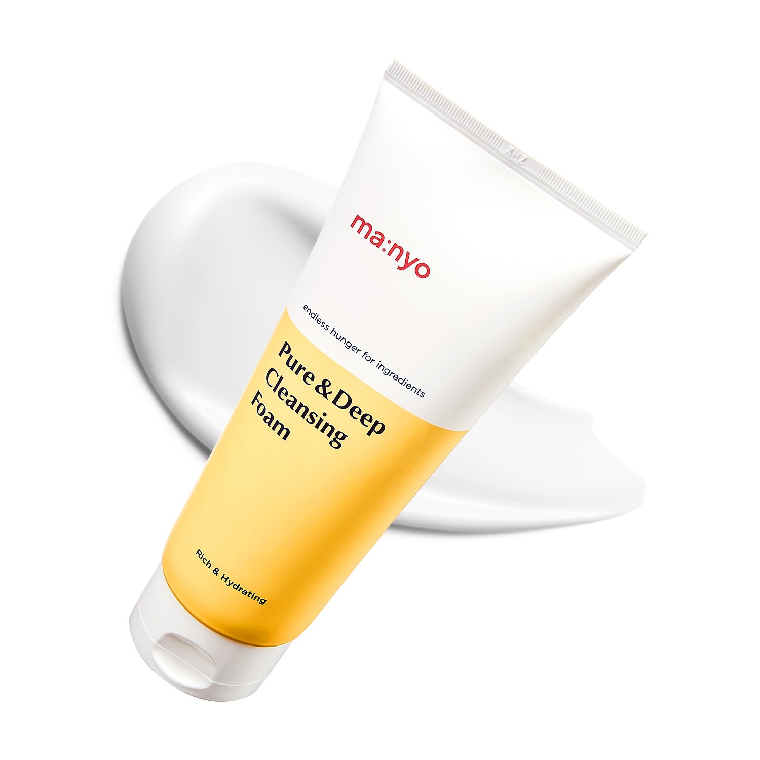 ma:nyo Pure & Deep Cleansing Foam | Gentle Face Wash with Natural Ingredients | Removes Impurities & Excess Sebum | Suitable for All Skin Types | Korean Skincare 6.7 fl oz (200ml)