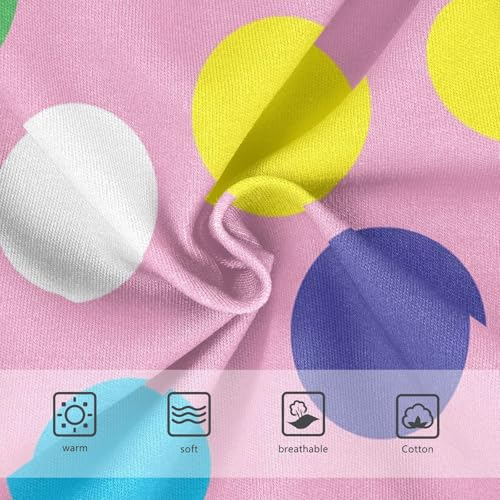 Colorful Polka Dots Pink Panties Little Girl Girls Underwear Toddler Cotton Durable Kids Undies Briefs 2t3