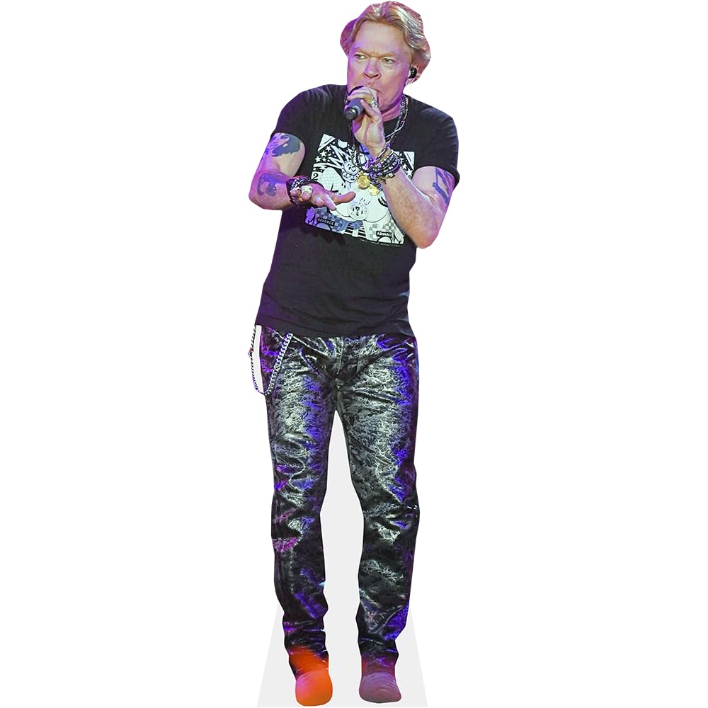 Axl Rose (Singing) Life Size Cutout