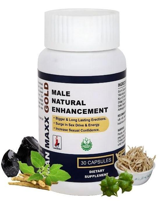 Man Maxx Gold Herbal Pure Ayurvedic Himalayan Shilajit with Ashwagandha, Safed musli, Kaunch beej, Gokshura Swarna & Rajat Bhasma, Boost Stamina, Strenght, Energy Power, Build Muscle Mass (Pack of 1) (B0CWDYQBXH) Amazon Price History, Amazon Price Tracker
