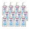 PURELL Advanced Hand Sanitizer Refreshing Gel, Clean Scent, 12 fl oz Pump Bottle (Pack of 12) - 3659-12