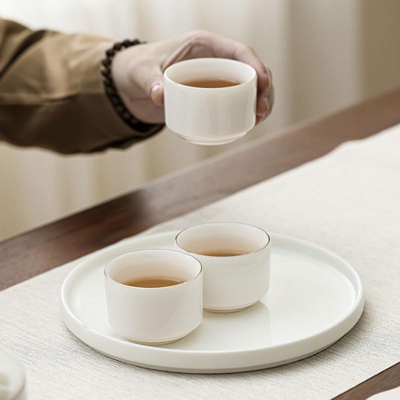 Ceramic Teapots Cups Plates for Home Use Complete Set of Light Luxury Gifts