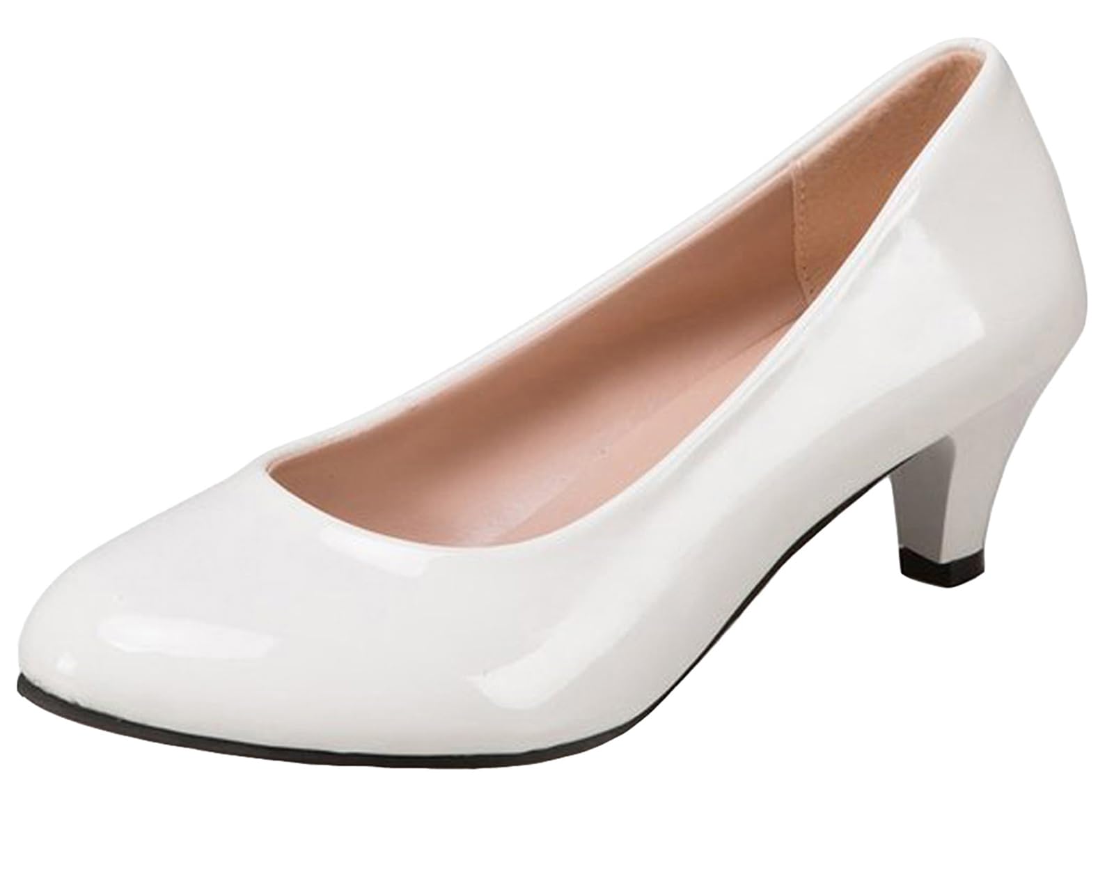 WUIWUIYU Travail/Bureau/Mariage Escarpins à Petits Talons Femme