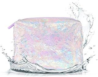 Case-Mate Essential Crinkle Makeup Bag - Waterproof Zipper Pouch - Daily Use Travel Pouch for Toiletries and Beach