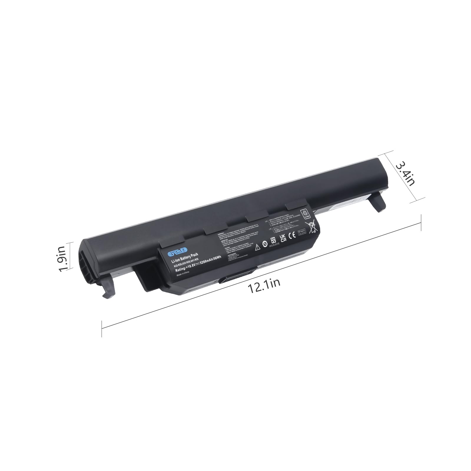 Battpit Batterie pour PC Portables ASUS A32-K55 F75A F75VD K55A K55VD