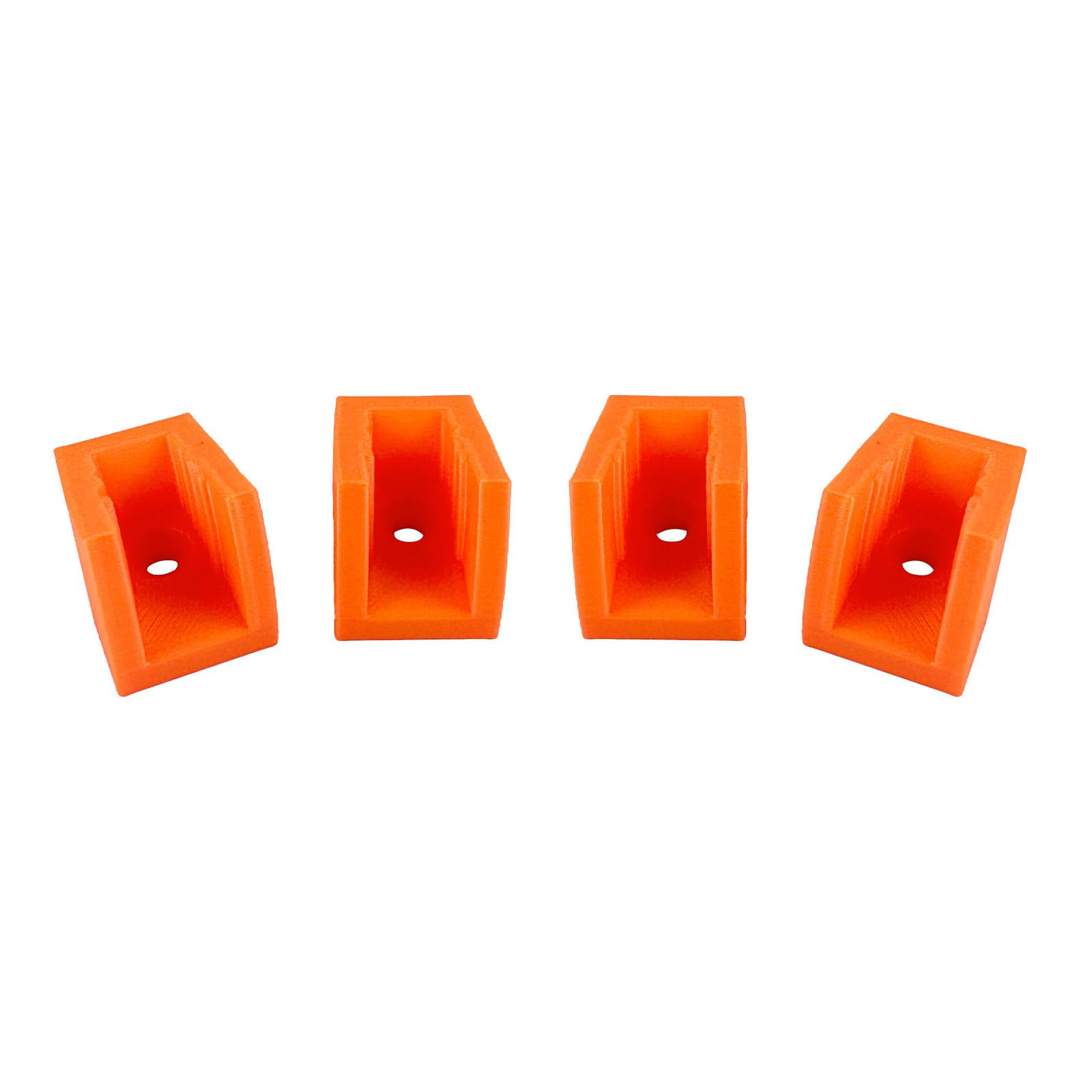 HENYGEN Of 4 Polylactic Acid Wall Mount Tool Clamps Sturdy Pneumatic Holders for Organizing Pneumatic Tools and Accessories Multi Color Holders