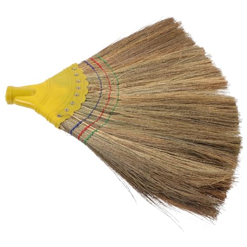 Ipetboom Plastic Broom Head Replacement for Household Cleaning Small Broom Part Kitchen Floor Sweeper Home