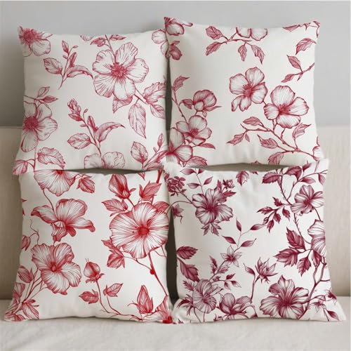 Housse de Coussin 60x60cm Double Sided Printing Fleur d'Été Finition Invisible Premium - 3