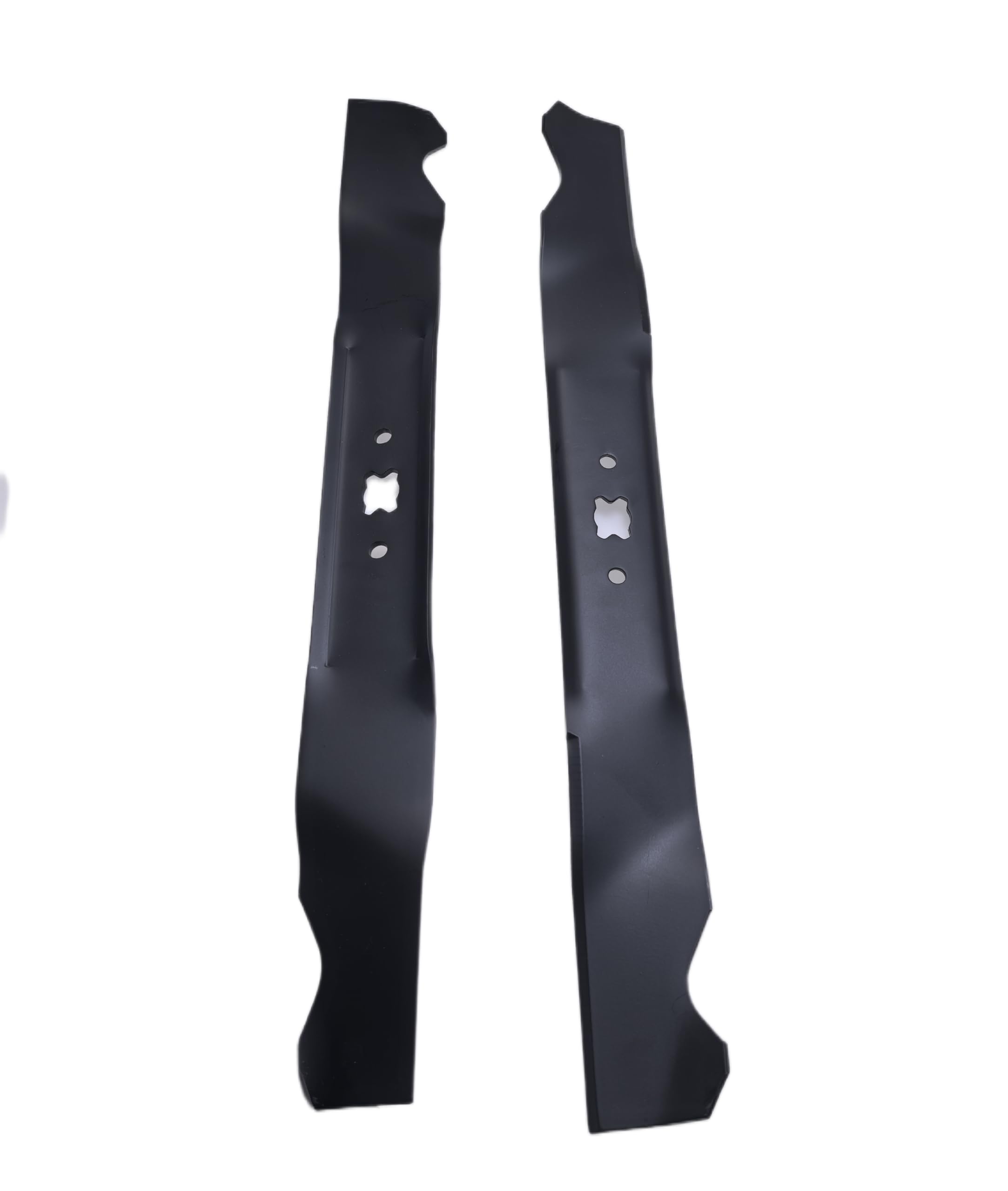 Lame de tondeuse à gazon de 53,3 cm compatible avec Mtd pour Cub Cadet - Remplace 942-0741A 742-0741 742-0741A 942-0741 (2, noir-1)
