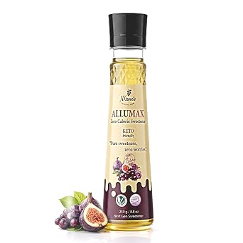 Allulose Syrup, Zero Sugar Zero Calorie Liquid Sweetener, 250g