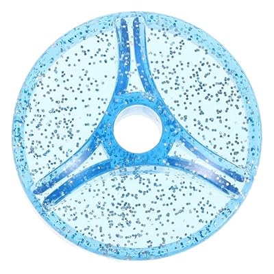 MOBUTOFU Record Center Adapter: Vinyl Player Center Hole Adapter - Recorder Spindle Insert - DJ Turntable Recorder Accessories for Turntables Blue
