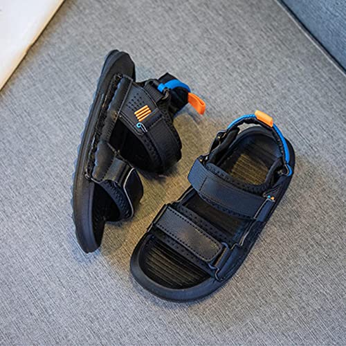 Toddler Cartoon Shoes 4 to 13Years Boys' Sandals Summer Open Toed ' Sports Sandals Soft Sole Mid Size Casual Shoes2