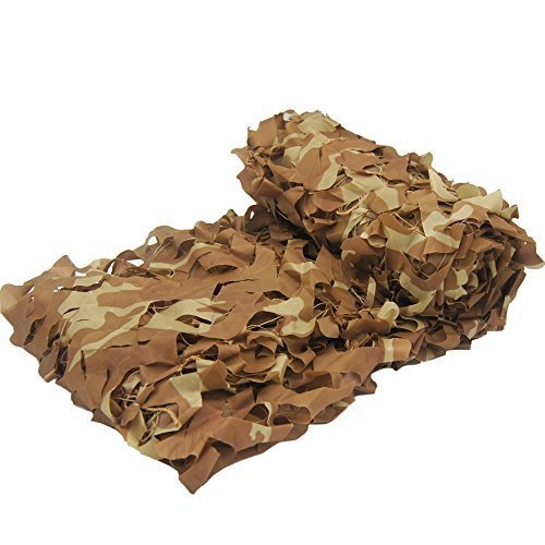 Camouflage Camo Net,INorton 6.5Ã—10ft Military Camo Mesh Netting,Hunting Shooting Blind Sunscreen Nets,Fit for Camping,Fishing,Party Decoration