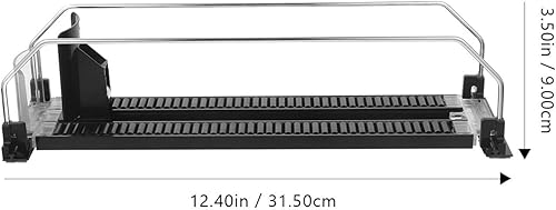 Miniatura 6 de VILLCASE Organizador de bebidas de agua, organizador de latas de soda para refrigerador, deslizador automático de empuje, 12 onzas, 16 onzas, 20