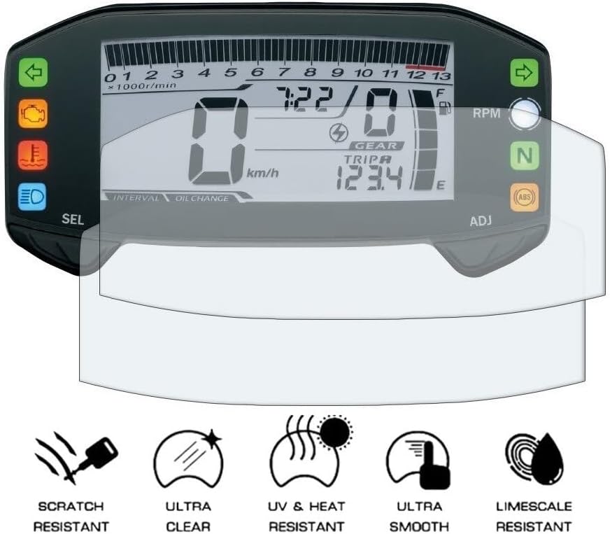 オートバイの計器フィルム オートバイクラスタースクラッチ保護フィルムスクリーンプロテクタースズキ GSXR 150 UY125 スイ