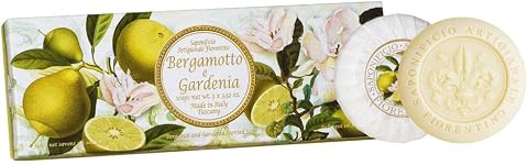 Saponificio Artigianale Fiorentino Sabun 3x100 Gr - Bergamot And Gardenia