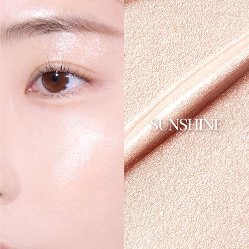 Image of Espoir Be Glow Shading Stick Highlighter #1 Sunshine│Creamy Solid Texture & Smooth Gliding on Face with Hyaluronic Peptide, Natural Contour Color for Daily Radiant Makeup, Subtle Shimmering