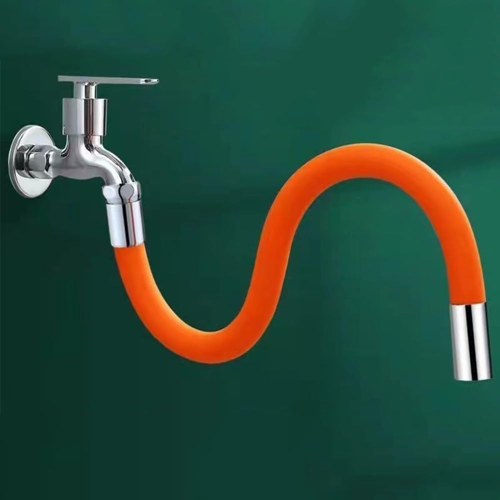 Tubo de extensión universal de espuma, 30 cm, 360°, extensor de extensión de grifo de flexión libre, tubo de extensión ajustable para grifo de fregadero