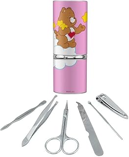 Care Bears Tenderheart Bear Stainless Steel Manicure Pedicure Grooming Beauty Care Travel Kit