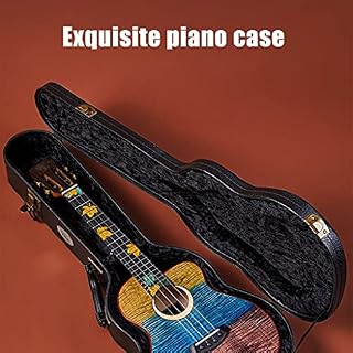 DXIN Démarrage Guitare Soprano Ukulele 4 Cordes pour Débutant avec Sac De Transport, Mini Guitare Ukulele Uke Hawaii… - Les Beatles, Paul McCartney, John Lennon, RIngo Starr, George Harrison DXIN Démarrage Guitare Soprano Ukulele 4 Cordes pour Débutant avec Sac De Transport, Mini Guitare Ukulele Uke Hawaii… – Image 3