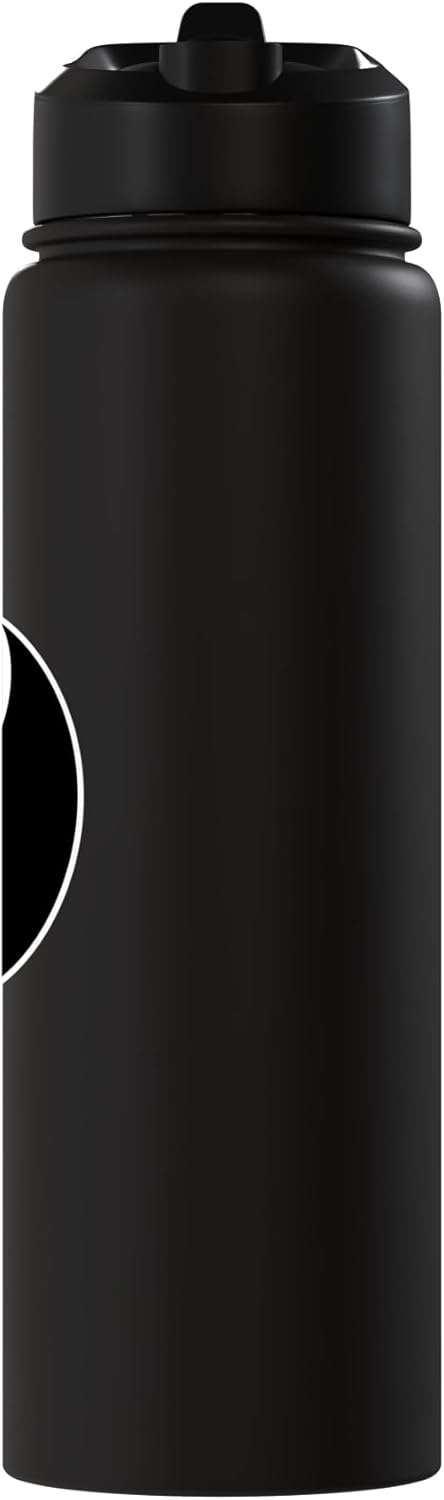 Yin and Yang Symbol Peace Love Balance Yoga Tai Chi Yinyang Stainless Steel Insulated Water Bottle