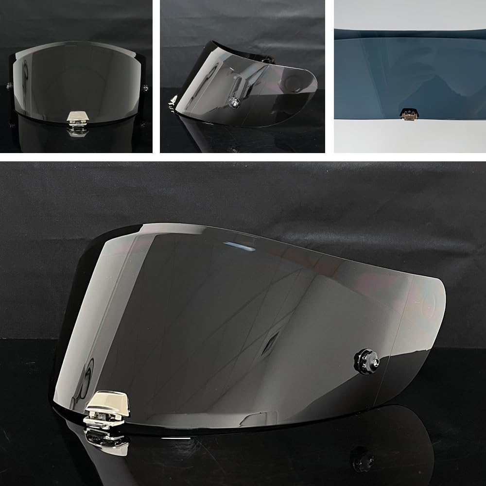 HJ-26 Helmet Visor for HJC Rpha 70,Rpha 70 Carbon,Rpha 11,Rpha 11 Carbon,Motorcycle Helmet Shields Replacement Windshield(Black-Day use only) : Automotive