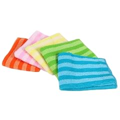 Generic Small Flour Sack Towels Striped Non Oiled Multifunctional Microfiber Rag Lazy Dishwashing Hundred Cleaning Cloth Dishwashing Cloth