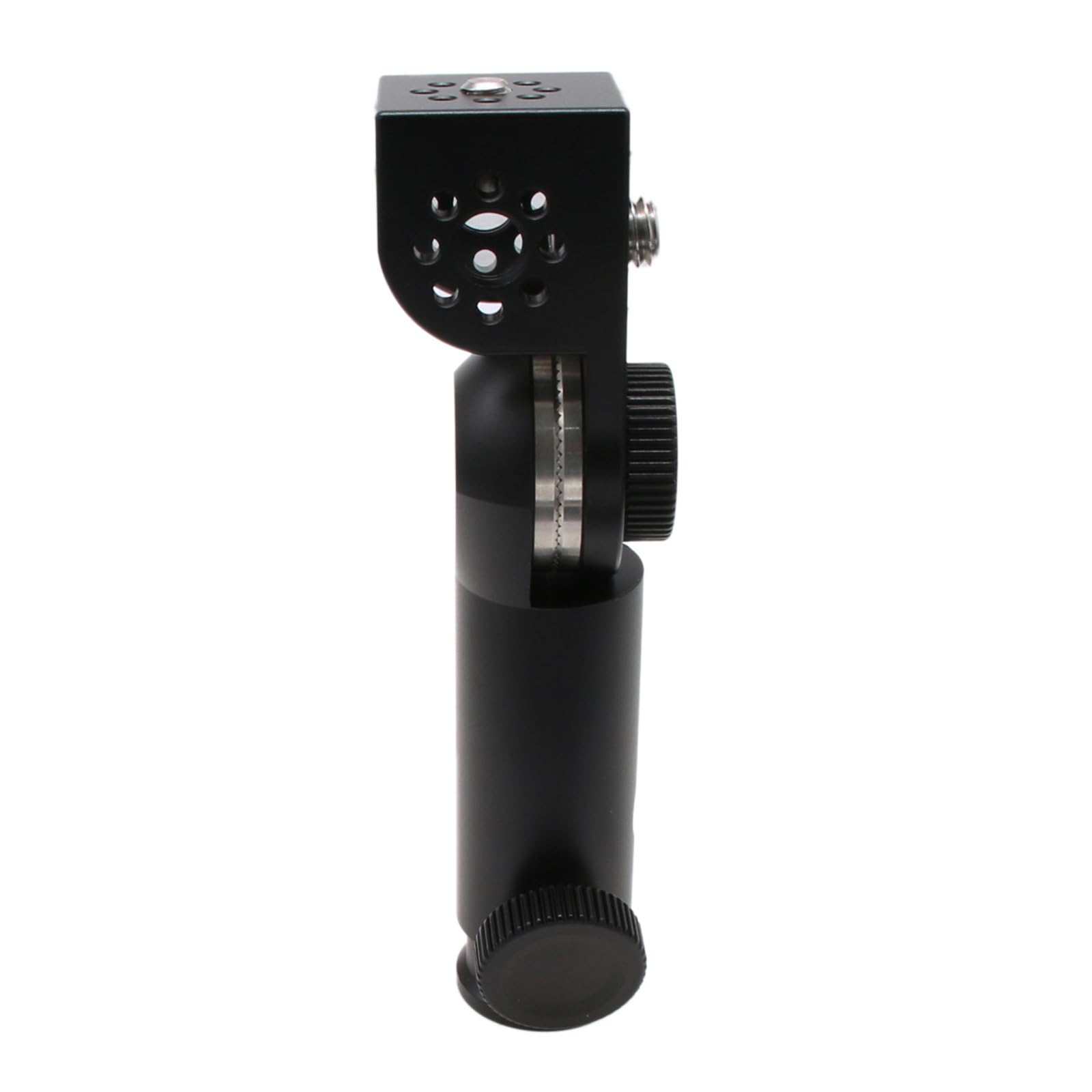 HangTon Adattatore per treppiede e staffa da 3/8" 1/4", rotazione di 180 gradi, per monitor video, obiettivo motore, microfono, sistema wireless Teradek, nero