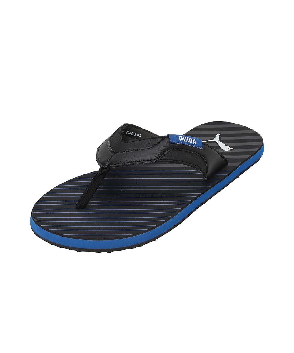 Puma Mens Plutoid Black-Dark Coal-Team Royal Slipper - 7 UK (39462301) (B0CBPGLRBC) Amazon Price History, Amazon Price Tracker