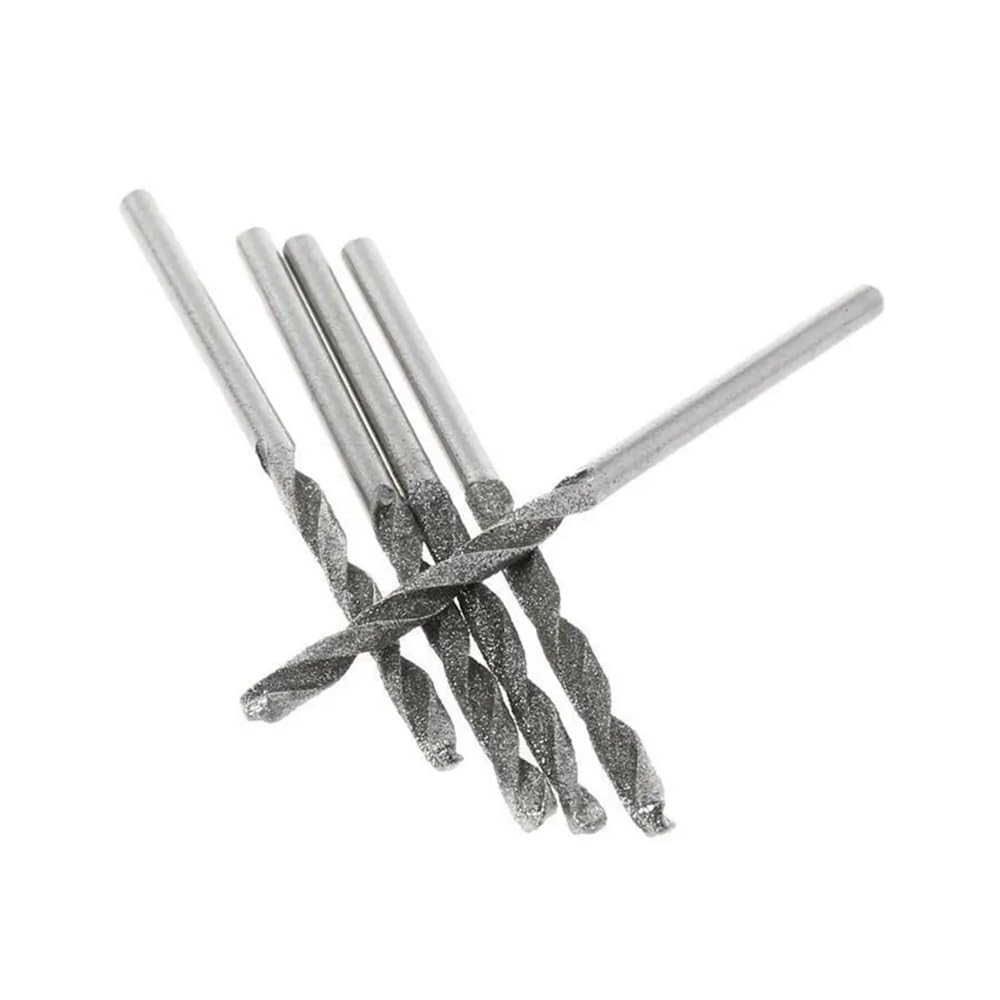 Brocas sólidas con punta HSS recubiertas, 10 Uds., brocas helicoidales, sierra perforadora/0,8mm, 1mm, 1,2mm, 1,5mm, 1,8mm, 2mm, 2,5mm, 3mm, 3,5mm, 4mm(10pcs 4mm)