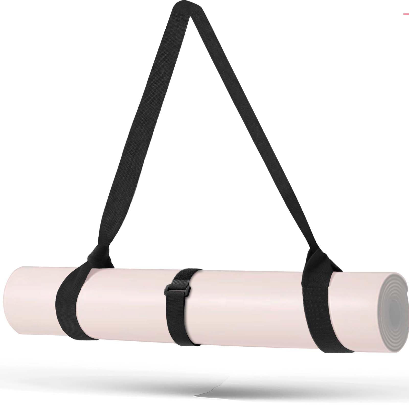 MRZZATA Yoga Mat Strap, Adjustable Thick and Wide Yoga Mat Carrier Strap for Carrying Mat or Stretching, with Tighten Strap
