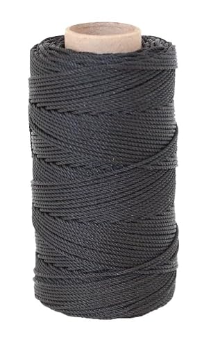 #12 X 430 Forever Black Tarred Twisted Nylon Twine 1-4 lb