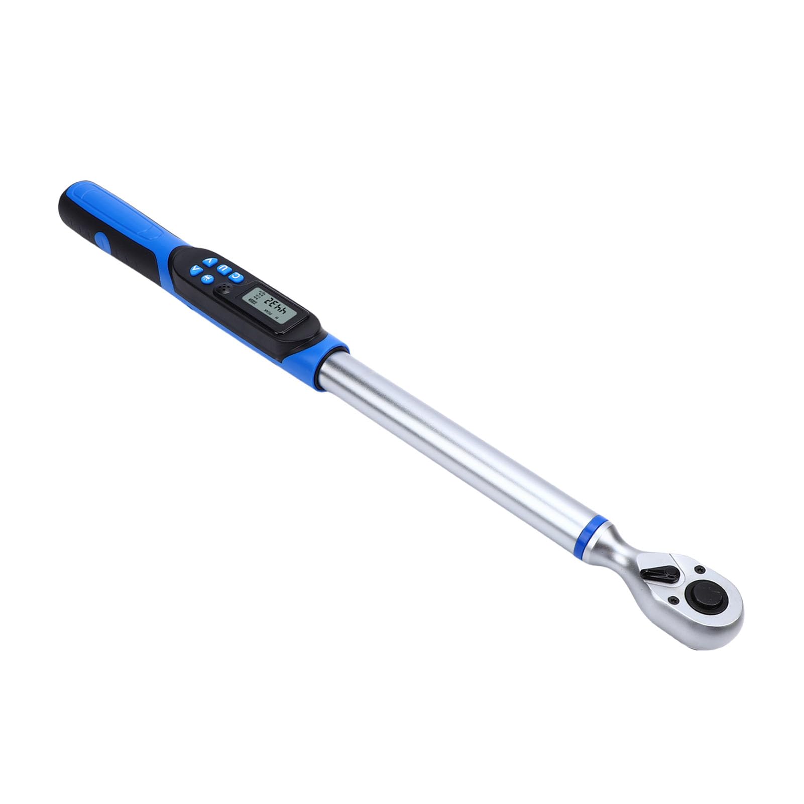 Topiky Llave Dinamométrica Digital Pantalla LCD Unidad de 1/2" 10-200 N.m Llave Dinamométrica Ajustable Electrónica con Zumbador y Trinquete de Doble Dirección para Uso Automotriz e Industrial