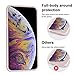 Anuck for iPhone Xs Max Case, Soft Silicone Gel Rubber Bumper Case Anti-Scratch Microfiber Lining Hard Shell Shockproof Full-Body Protective Case Cover for iPhone Xs Max 6.5