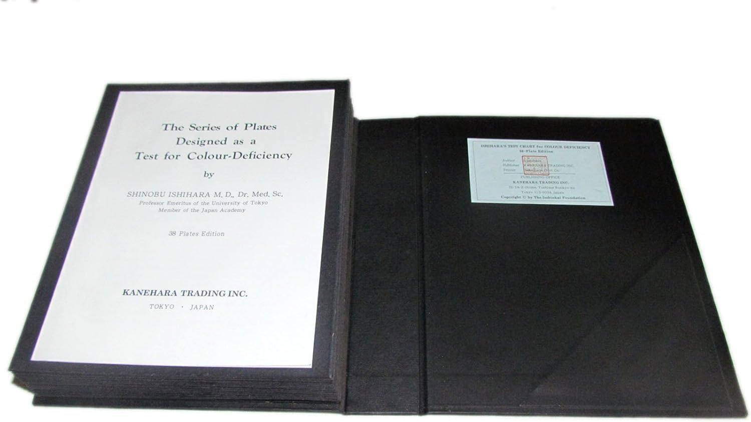 KASHSURG Ishihara Test Chart Books for Color Deficiency 24 Plates.__(Pack of_5)