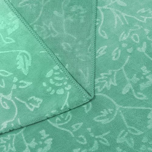Image of JML Microfiber Bath Towels, Jumbo Bath Sheet 2 Pack(35 inch x 70 inch), Oversized, Soft, Super Absortbent and Fast Drying, Multipurpose Bath Towels for Body, Sports, Fitness, Yoga, Green