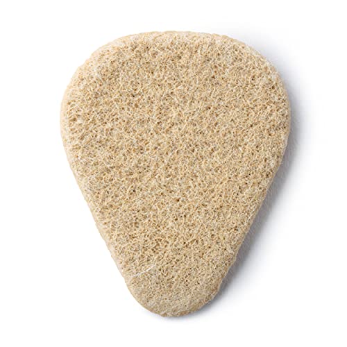 Dunlop 8011 Felt Picks Nick Lucas, Natural, 3.2Mm, 12/Bag #TOP18