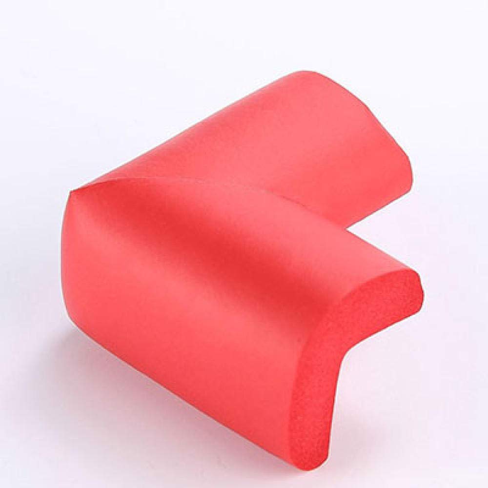 EYCFSJ Protection Furniture Corners 8Pcs 55 * 55Mm Baby Corner Protector Soft Table Desk Essential Protection for Children Corners Baby Safety Edge Corner Guards 8Pcs Red