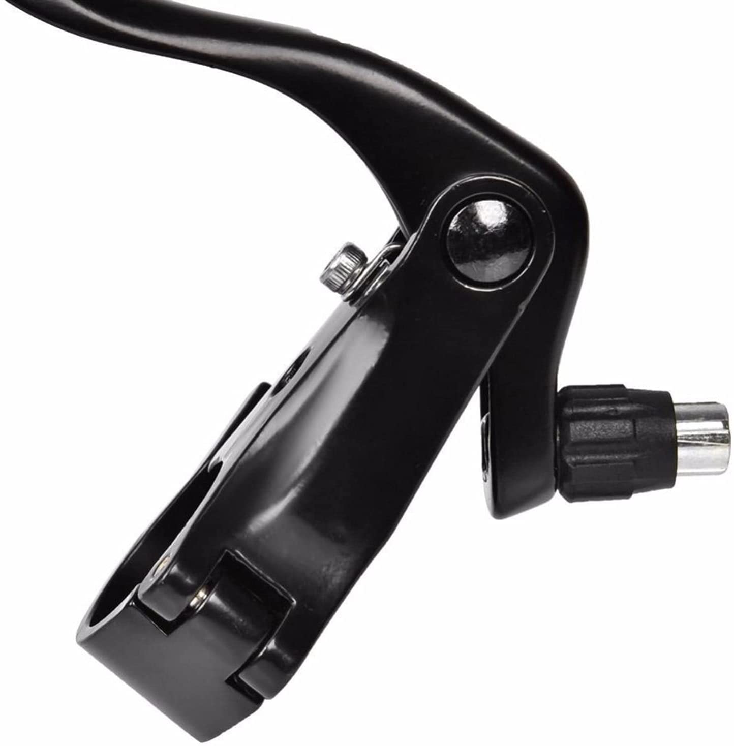 Levier De Frein Vélo Pignon Fixe - Alliage D'aluminium - Diamètre 22,2 Mm Ou 24 Mm - Noir - 1 Paire - 7