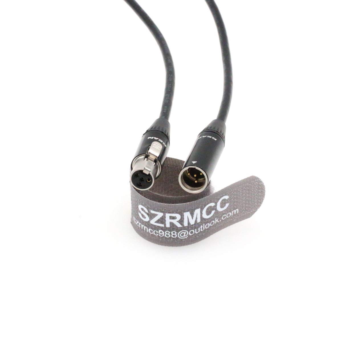 Amazon.com: SZRMCC Mini XLR 4 Pin TA4M Male to TA4F Female Audio