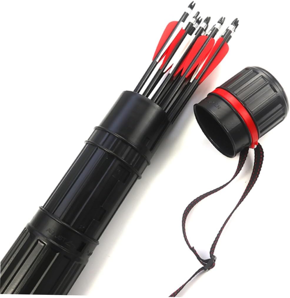 2pcs Telescopic Arrow Pp Material Storage Tube for Outdoor Hunting Practice