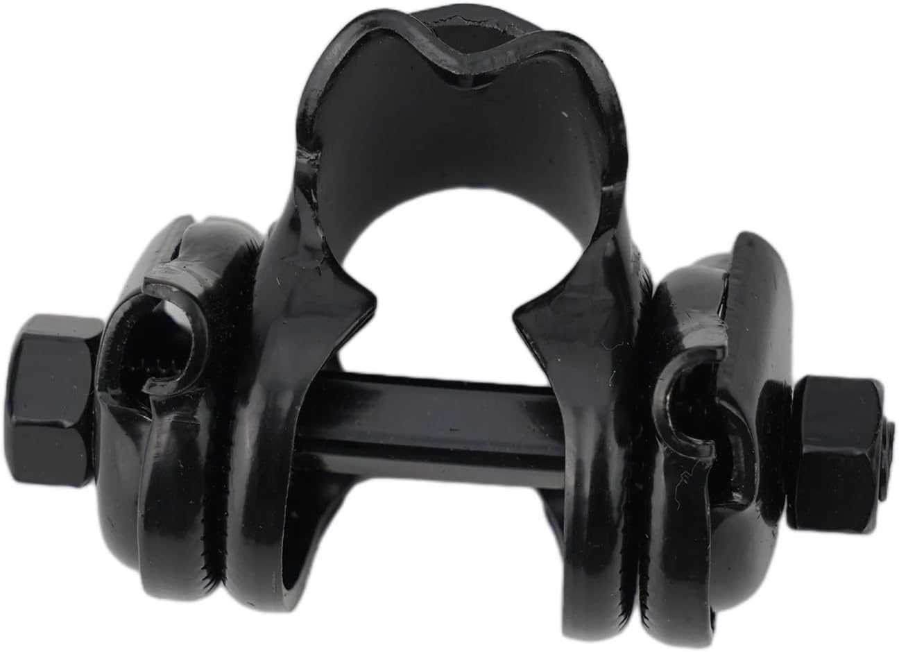 Seat Post Clamp 18pcs Bicycle Seatpost Adapter Saddle Fixed Clip Clamp Carbon Steel Concave-convex Sawtooth Accessories for Bicycle Pipe