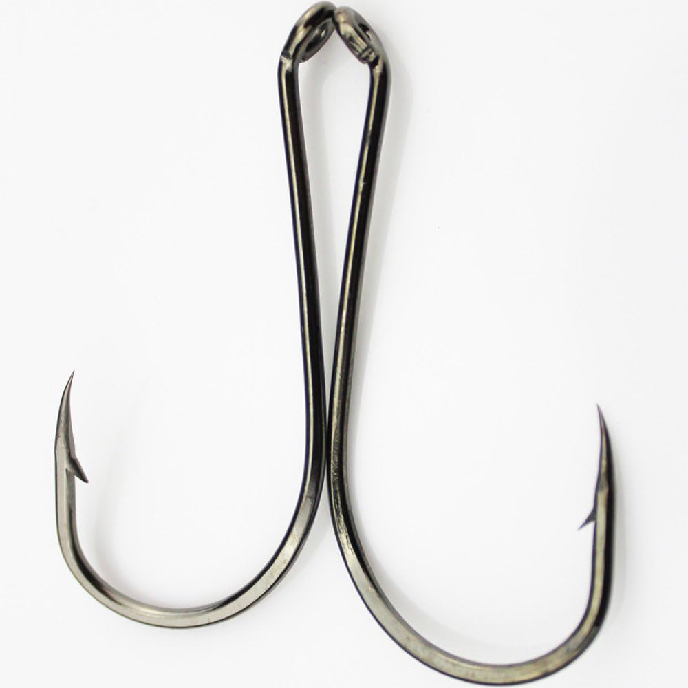 Luengo 100pcs 1/0 9/0 Octopus Fishing Hook High Carbon Steel Fishing Hook Saltwater for Bass Fishing